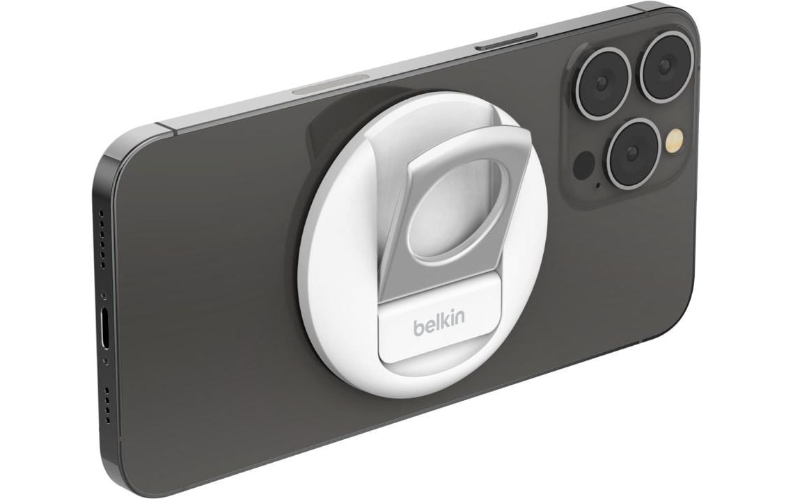 Belkin MagSafe Magnet-Halterung – für iPhone 12–14 und MacBook Pro/Air 13–16" – Weiss