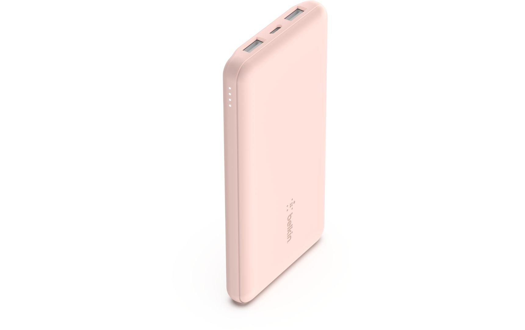Belkin Powerbank 10000 mAh, USB-A, USB-C, Rosa