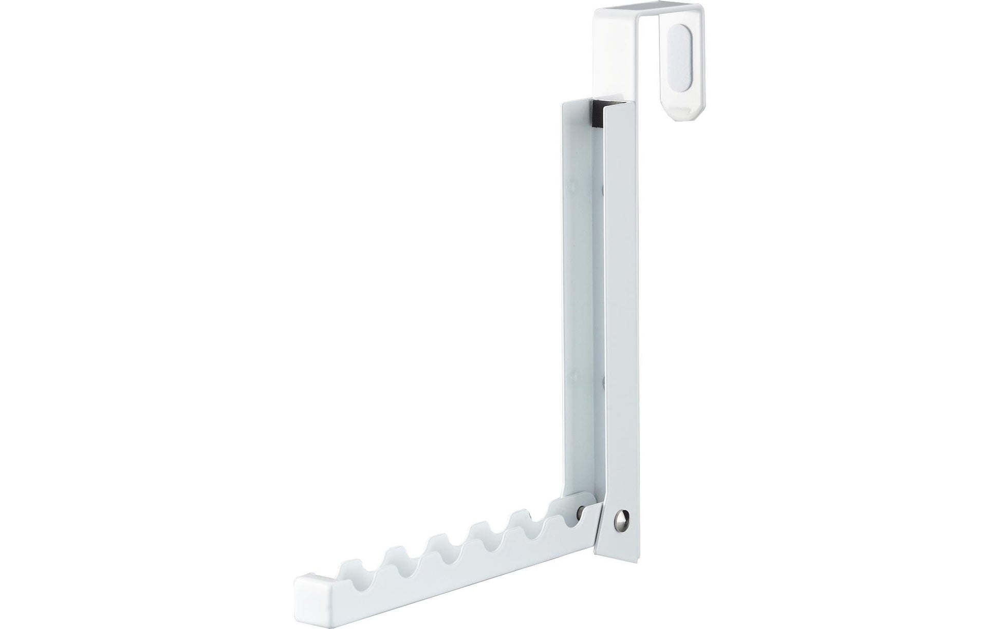 Yamazaki Smart Wandgarderobe – Stahl – Weiss – 205 × 200 × 20 mm