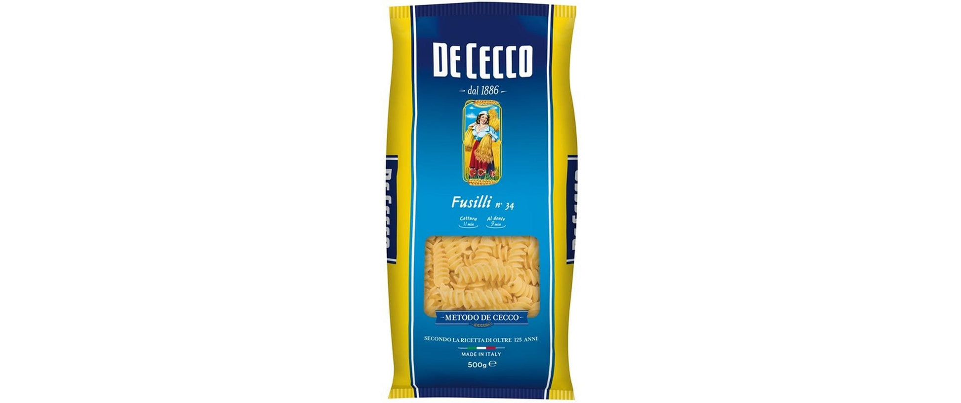 De Cecco Fusilli Nr. 34 – 500 g