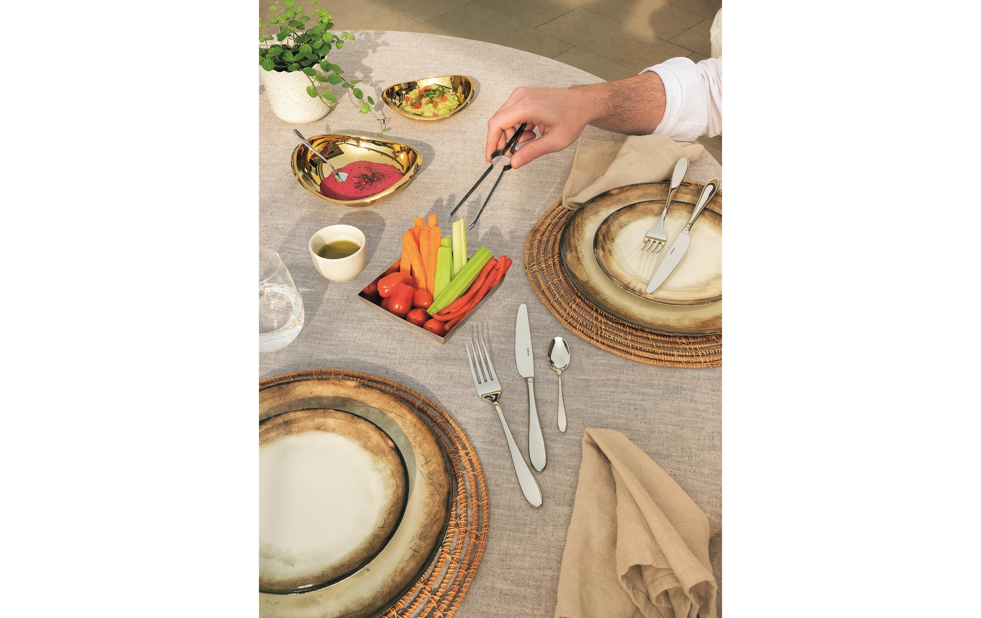 Arthur Krupp Espressotasse Shade – Set 8-teilig, 100 ml, Porzellan, mit Unterteller, spülmaschinenfest