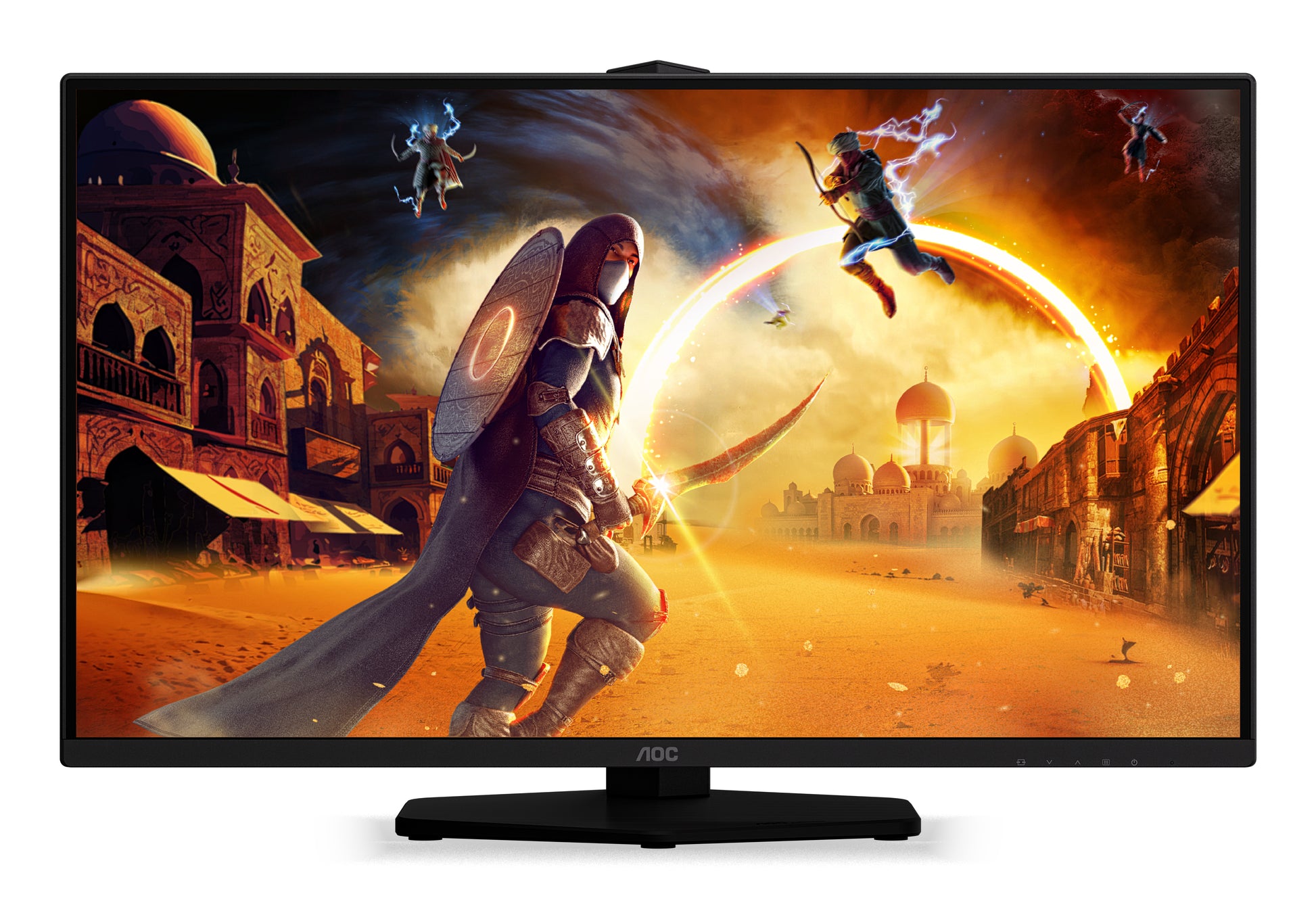 AOC 25G4KUR – Monitor, 24,5", IPS, 420 Hz, USB-Hub, Adaptive Sync, VESA 100 × 100, Schwarz