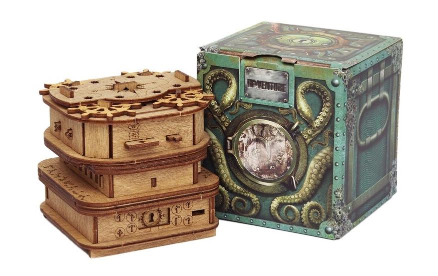 iDventure Cluebox – Davy Jones Locker – Knobelbox, 1–2 Spieler, ab 14 Jahren, 90 Min., DE