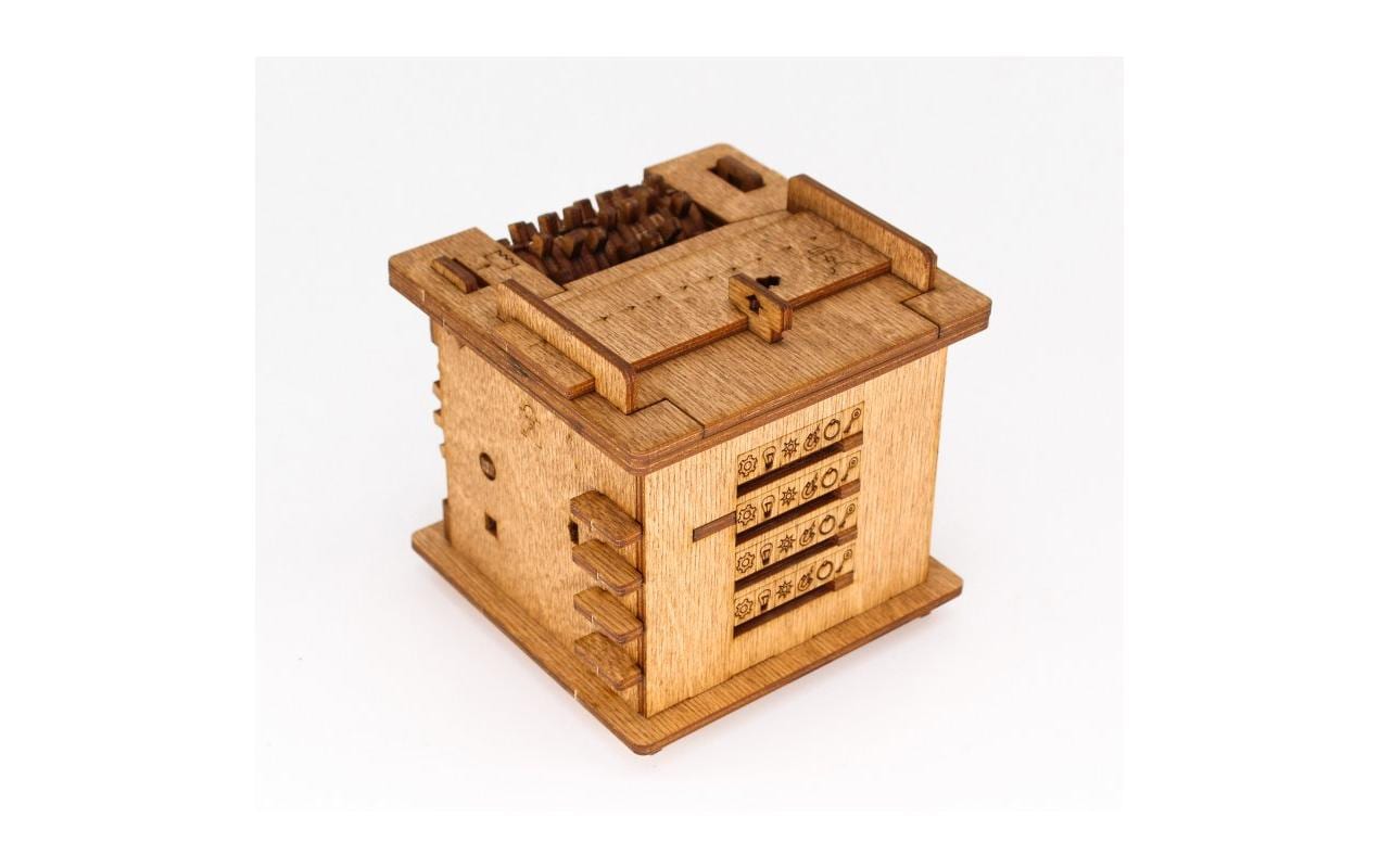 iDventure Cluebox Schrödingers Katze – Knobelbox, 1–2 Spieler, ab 14 Jahren, 60 Min., DE
