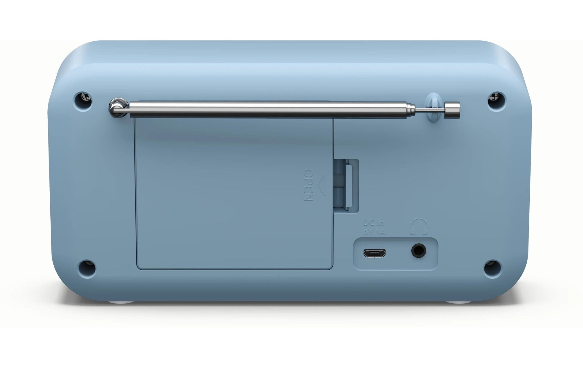 Sharp DR-P420 – DAB-/Internetradio – Portabel – DAB+, UKW, Bluetooth, 16 h – Blau