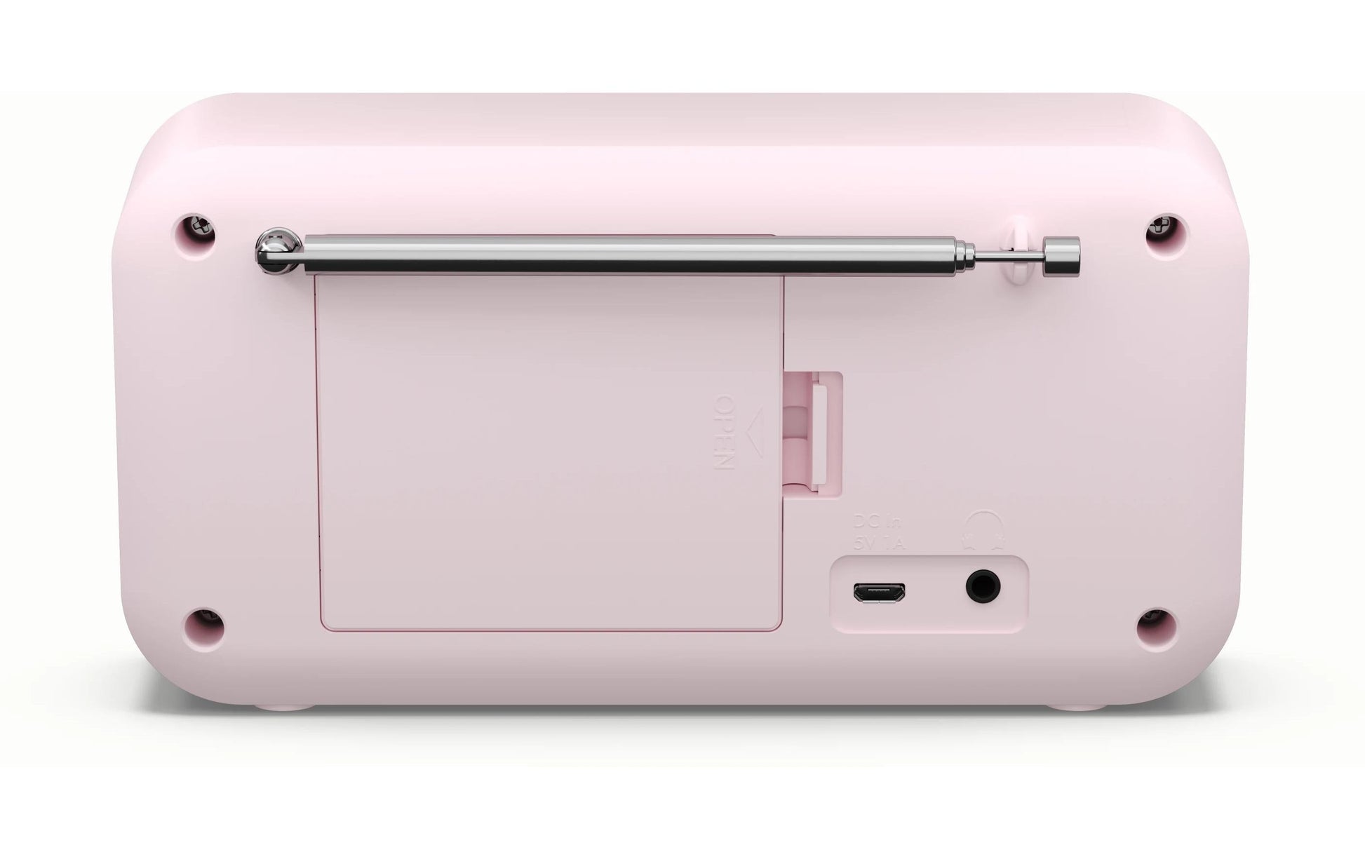 Sharp DR-P420 – Tragbares DAB+ Radio, UKW, Bluetooth, 16 h Akku – Pink