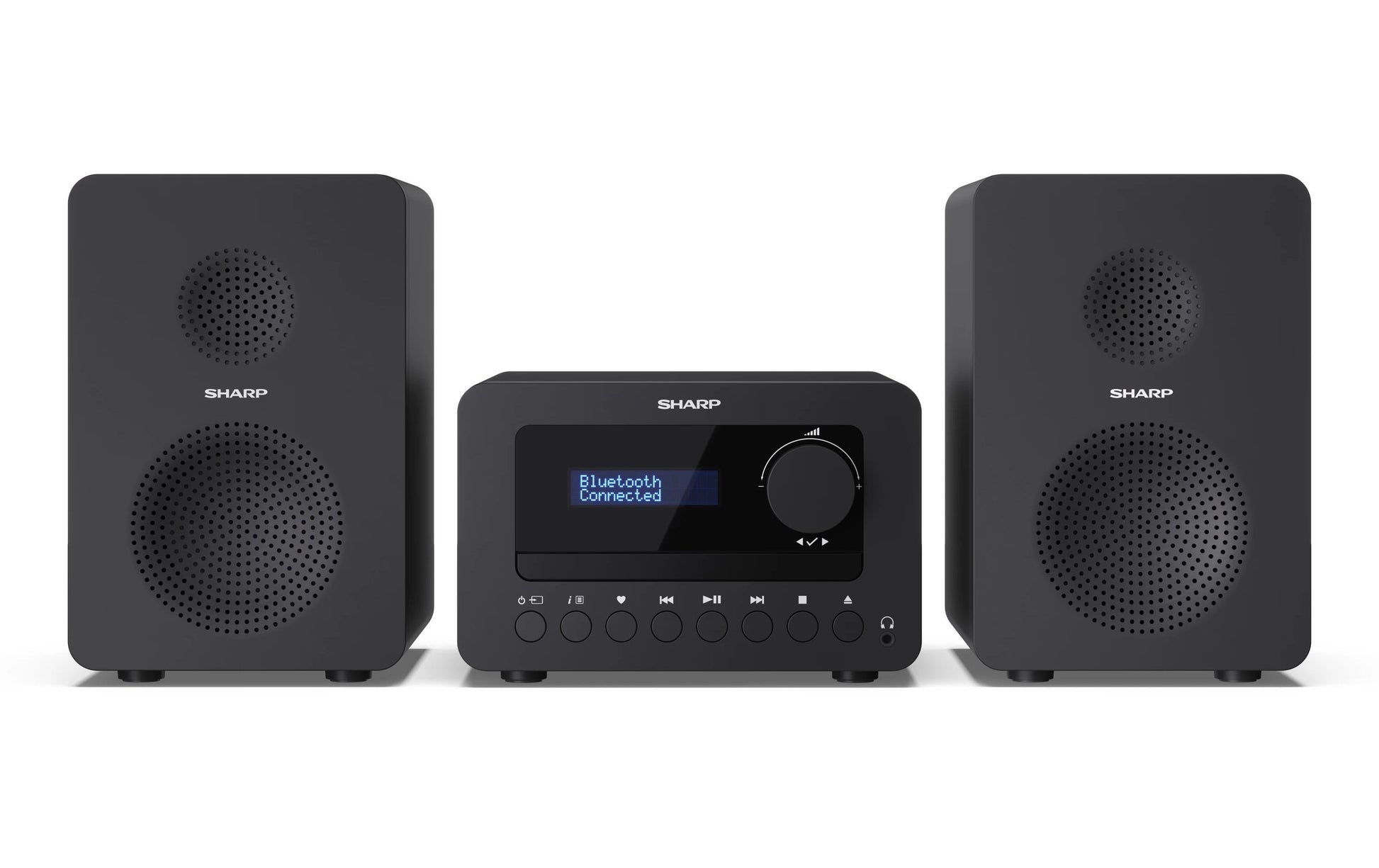 Sharp XL-B520D – Micro-/HiFi-Anlage – DAB+, UKW, USB, Bluetooth – Schwarz