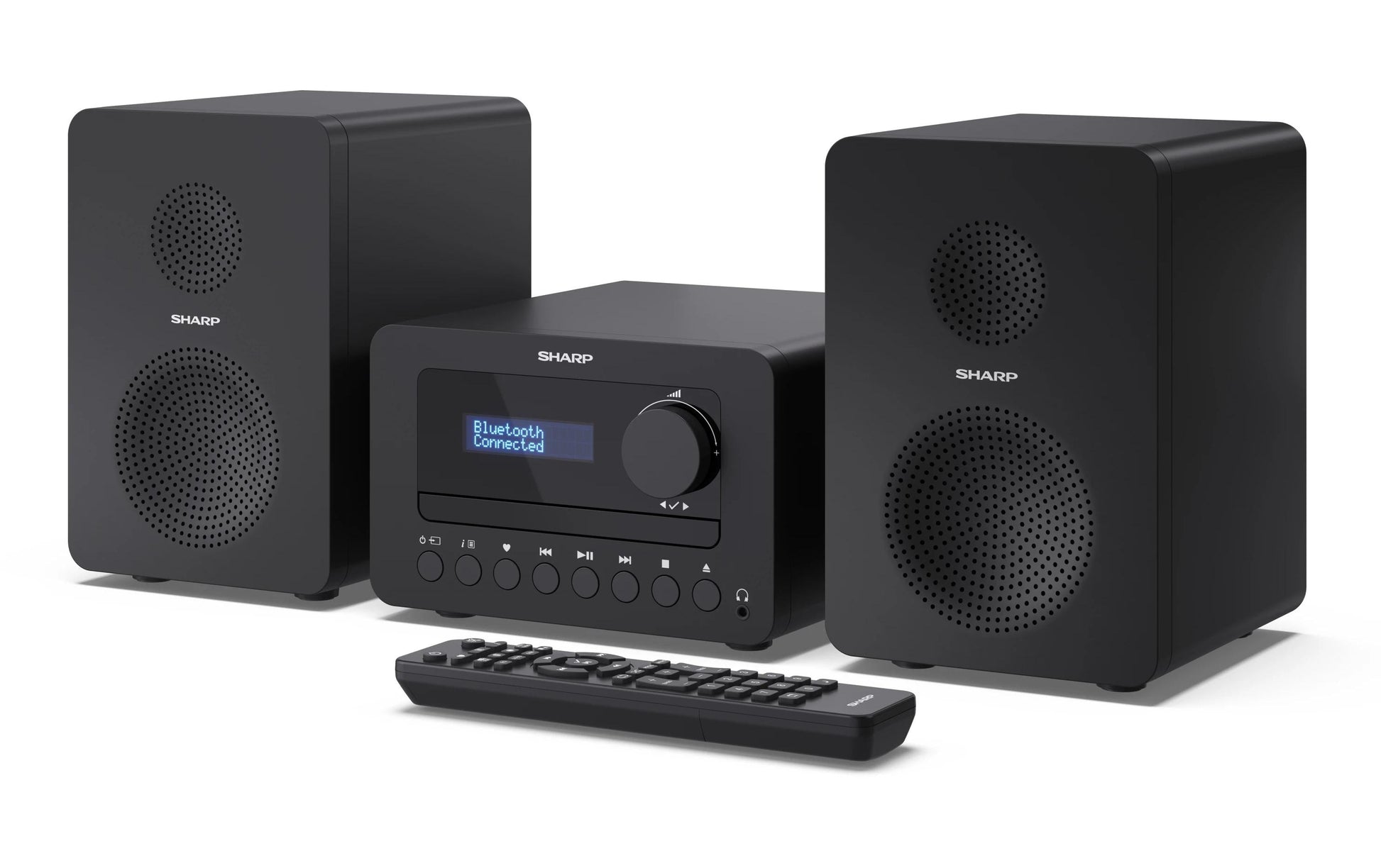 Sharp XL-B520D – Micro-/HiFi-Anlage – DAB+, UKW, USB, Bluetooth – Schwarz