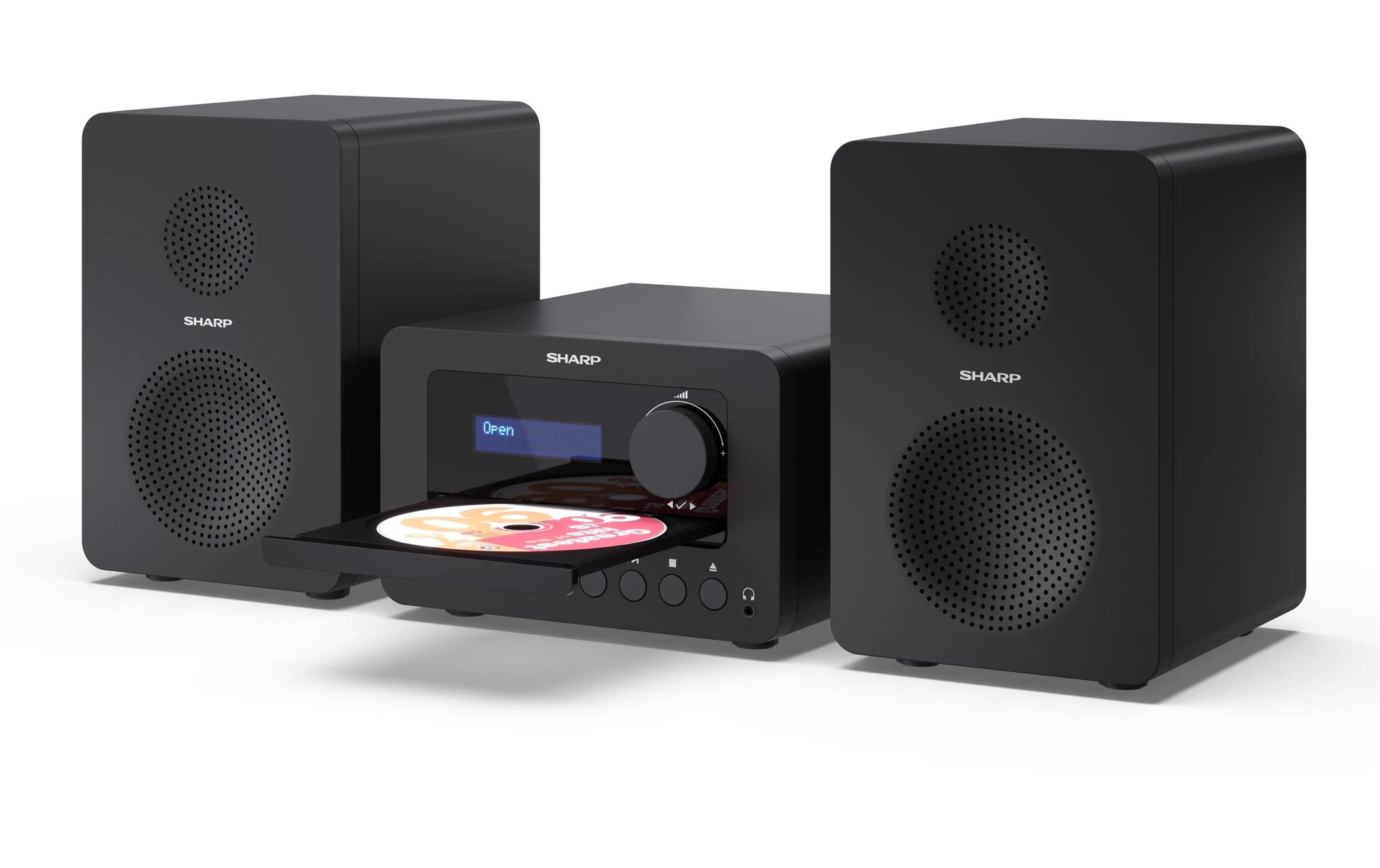 Sharp XL-B520D – Micro-/HiFi-Anlage – DAB+, UKW, USB, Bluetooth – Schwarz