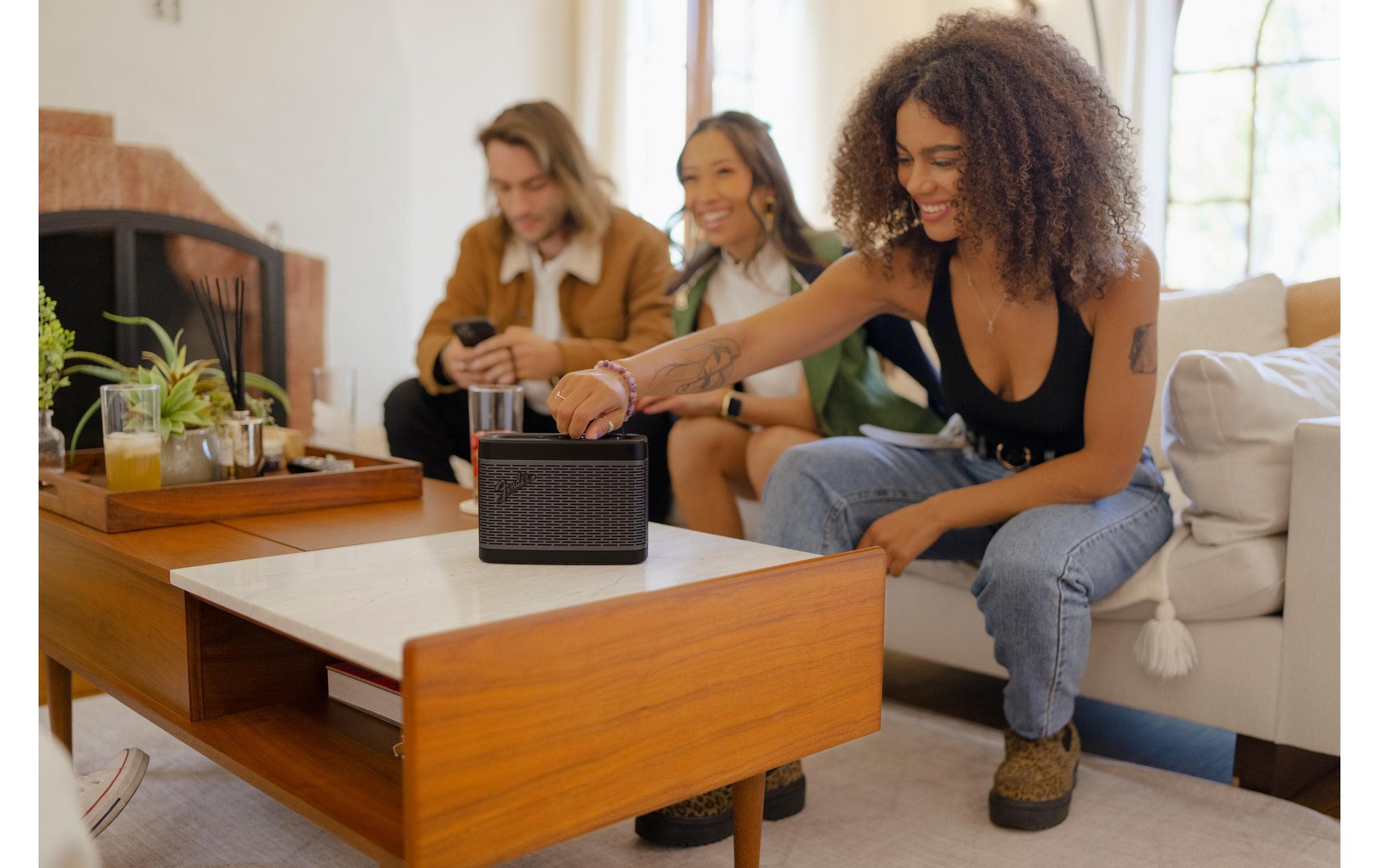 Fender Newport 2 – Bluetooth-Lautsprecher – 12 h Akku, 30 W, Bluetooth 5.0, Schwarz
