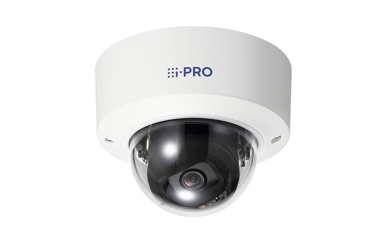 i-PRO Panasonic WV-S22500-F6L Netzwerkkamera – 5 MP, 3072×1728, PoE, Weiss