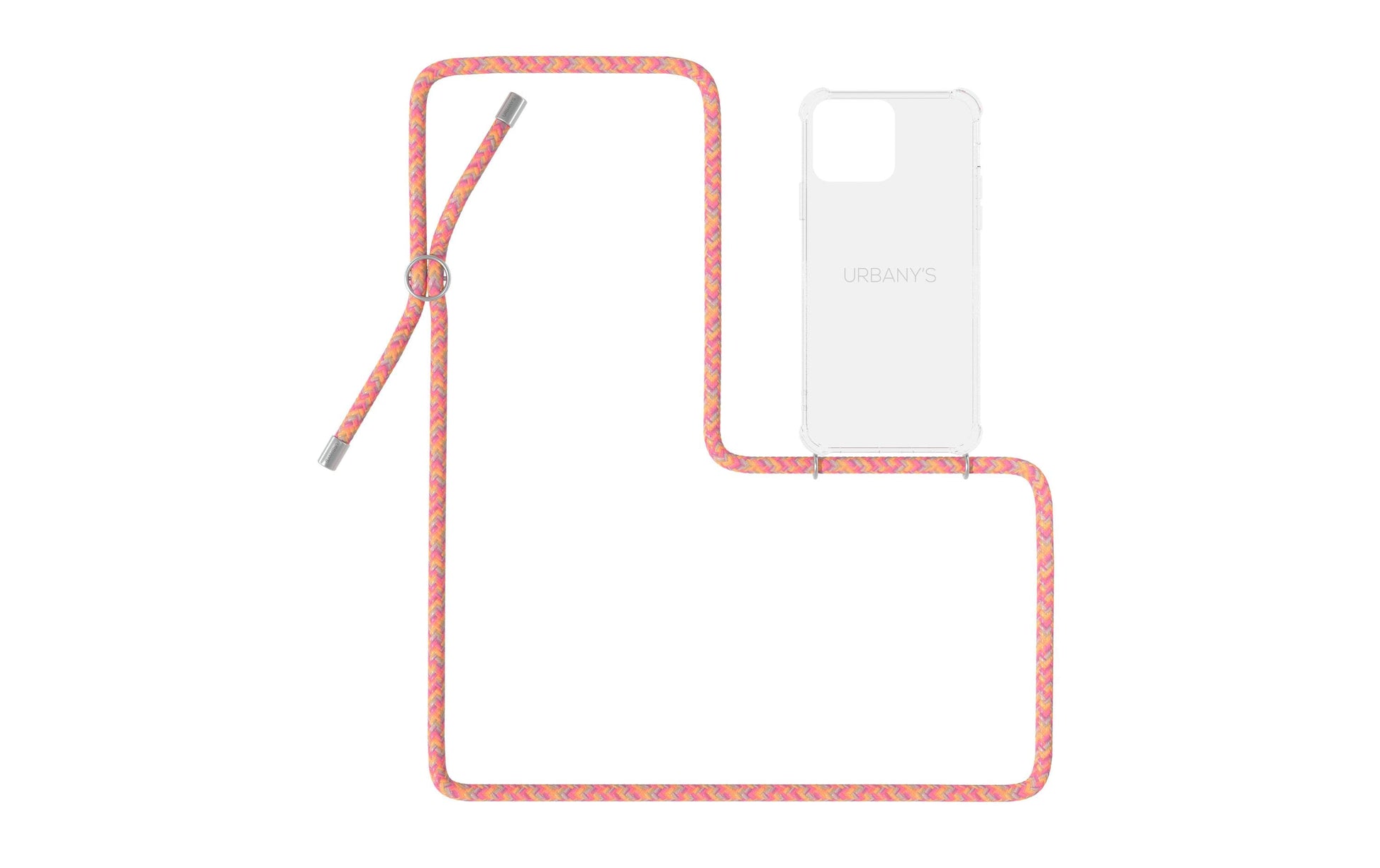 Urbany's Summer of Love Backcover – für Apple iPhone 14 Pro Max, Kunststoff, Rosa, mit Trageschlaufe