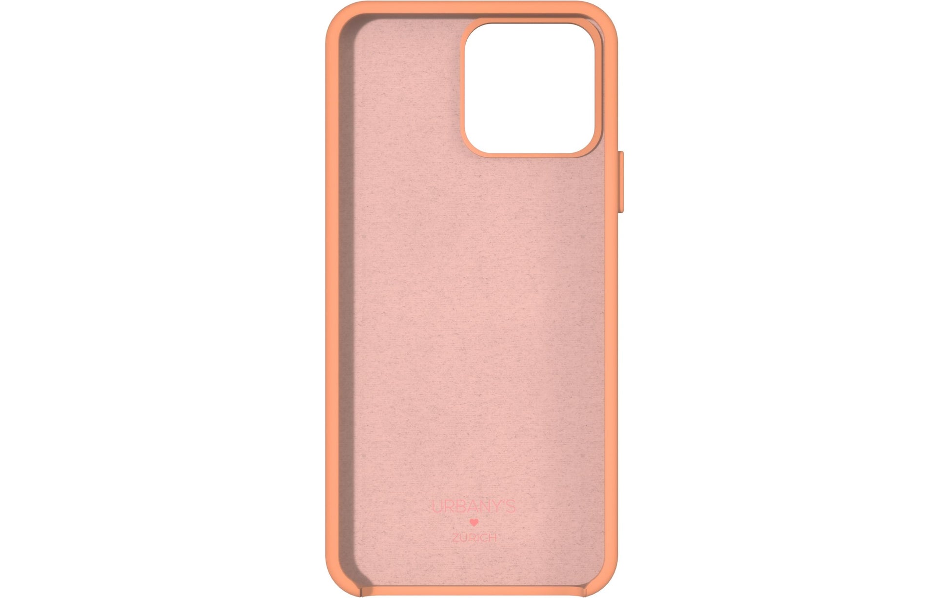 Urbany's Backcover Sweet Peach – für Apple iPhone 14 Pro Max – Pfirsich – Silikon – stossdämpfend