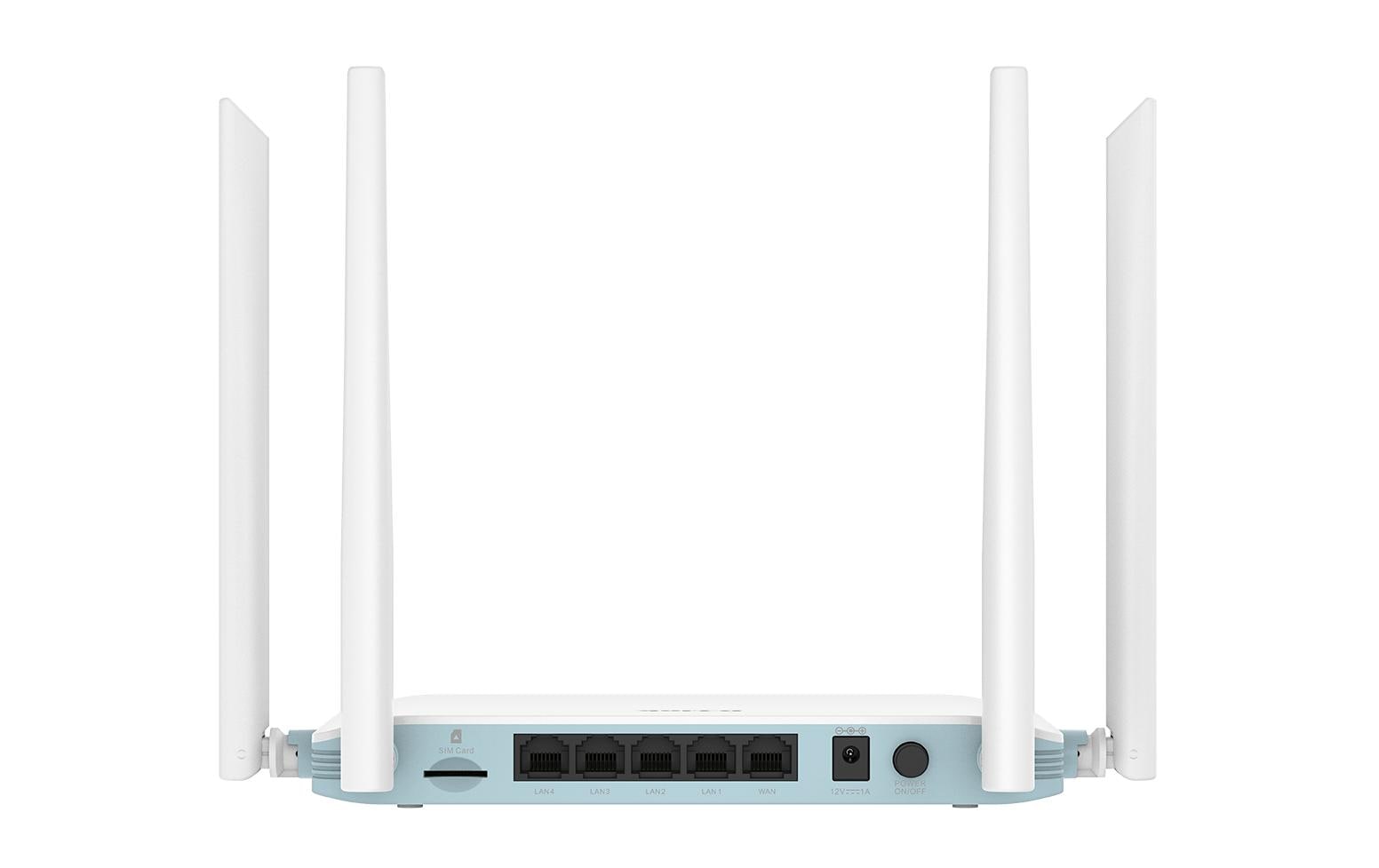 D-Link G403 Eagle Pro N300 WLAN-Router – Wi-Fi 4 (802.11n), 2,4 GHz, 4× 10/100 Mbit/s LAN, 1× WAN, 4G (LTE)