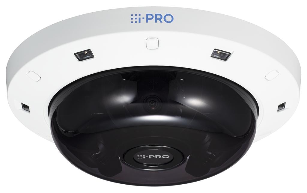 i-PRO Panasonic WV-S8543LG Netzwerkkamera – 4 MP, PoE+, IK10, Weiss