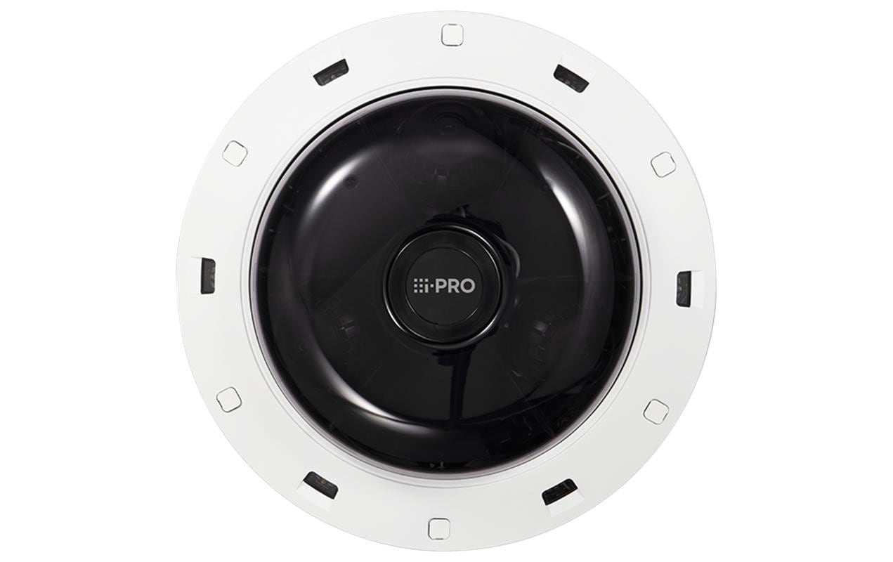 i-PRO Panasonic WV-S8543LG Netzwerkkamera – 4 MP, PoE+, IK10, Weiss