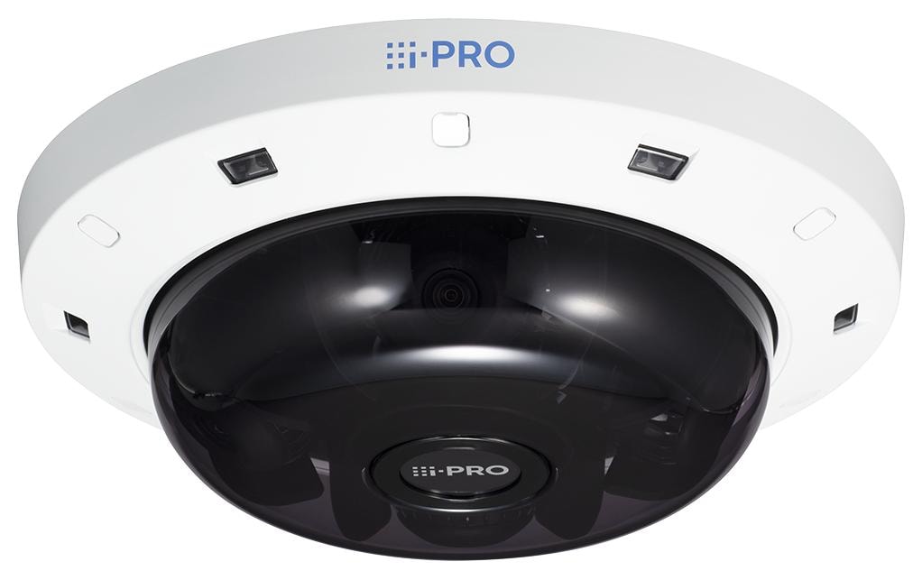 I-pro Panasonic WV-S8544LG Netzwerkkamera – 4 MP, PoE+, Reichweite 15 m, Weiss
