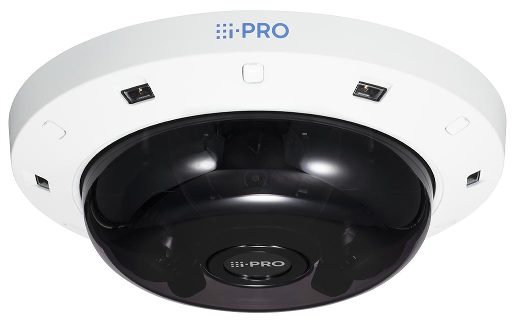 I-pro Panasonic WV-S8563LG Netzwerkkamera – 6 MP, PoE+, NEMA 4X, Weiss