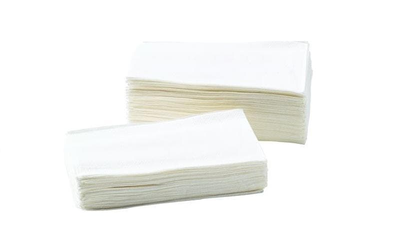 Haushaltsware NEUTRAL Servietten, 33 × 33 cm, weiss – 500 Stk.