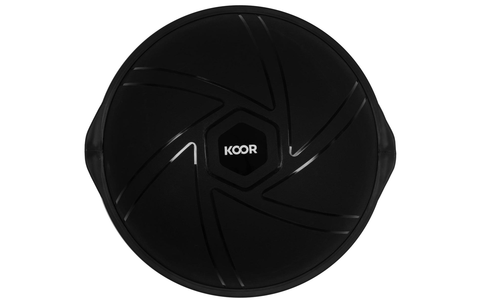 KOOR Balance-Trainer F00916, Ø 63 cm, 500 kg – Schwarz, PVC