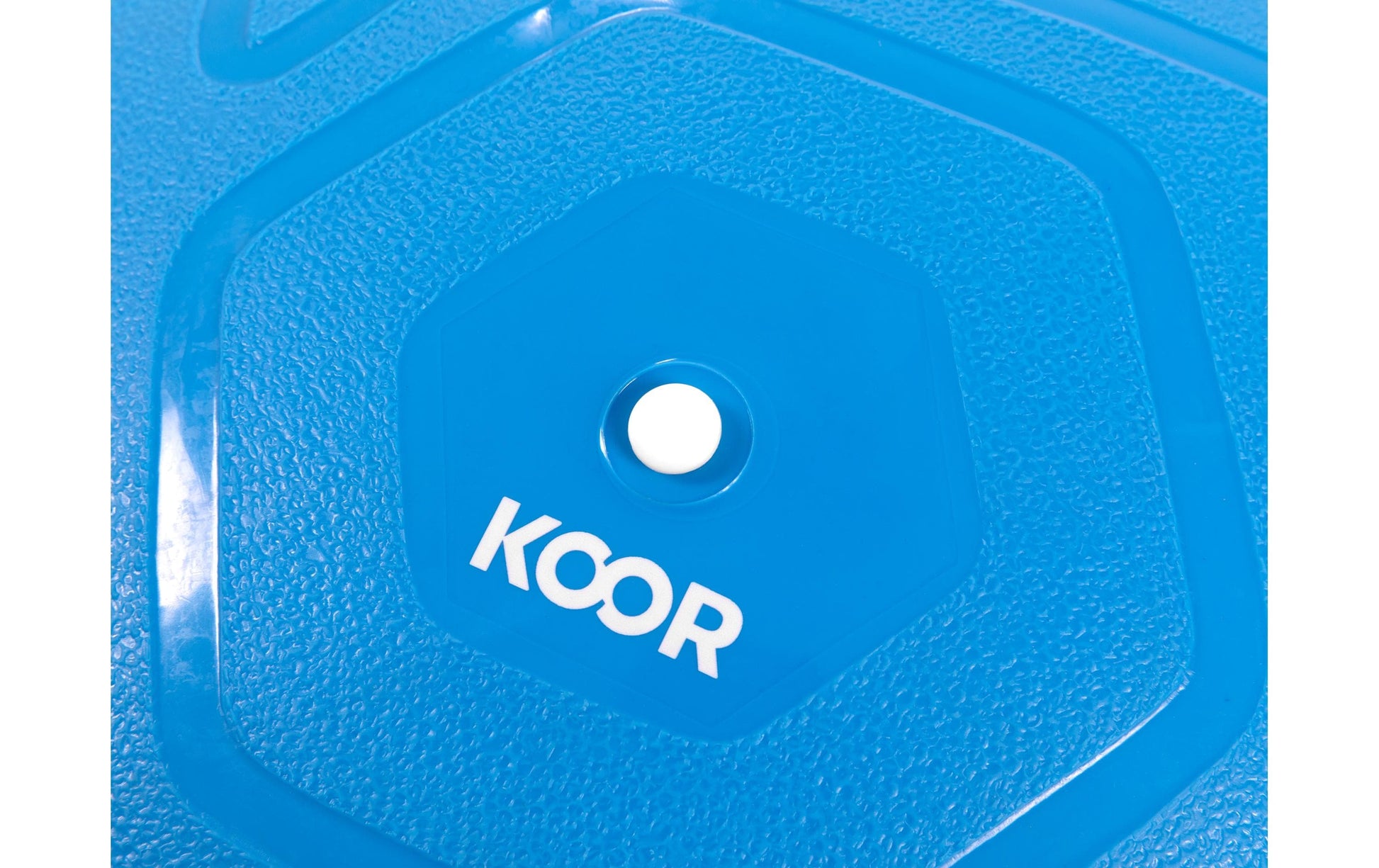 KOOR Sitzball – PVC – Blau, Ø 55 cm, bis 500 kg