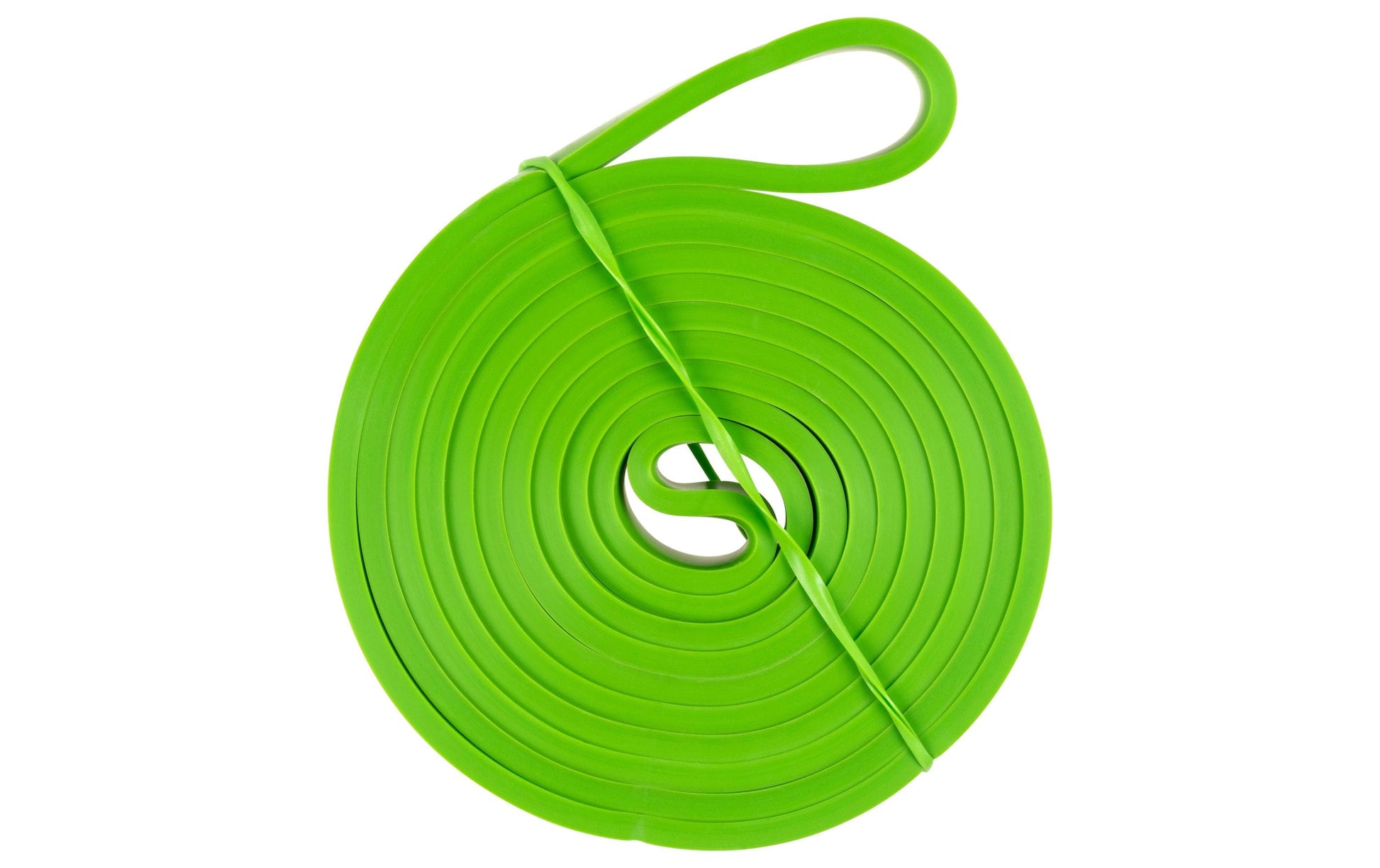 KOOR Fitnessband F00926, 208 cm × 2,2 cm × 0,5 cm, Latex, Grün, Mittel (21–32 kg) – 1 Stück