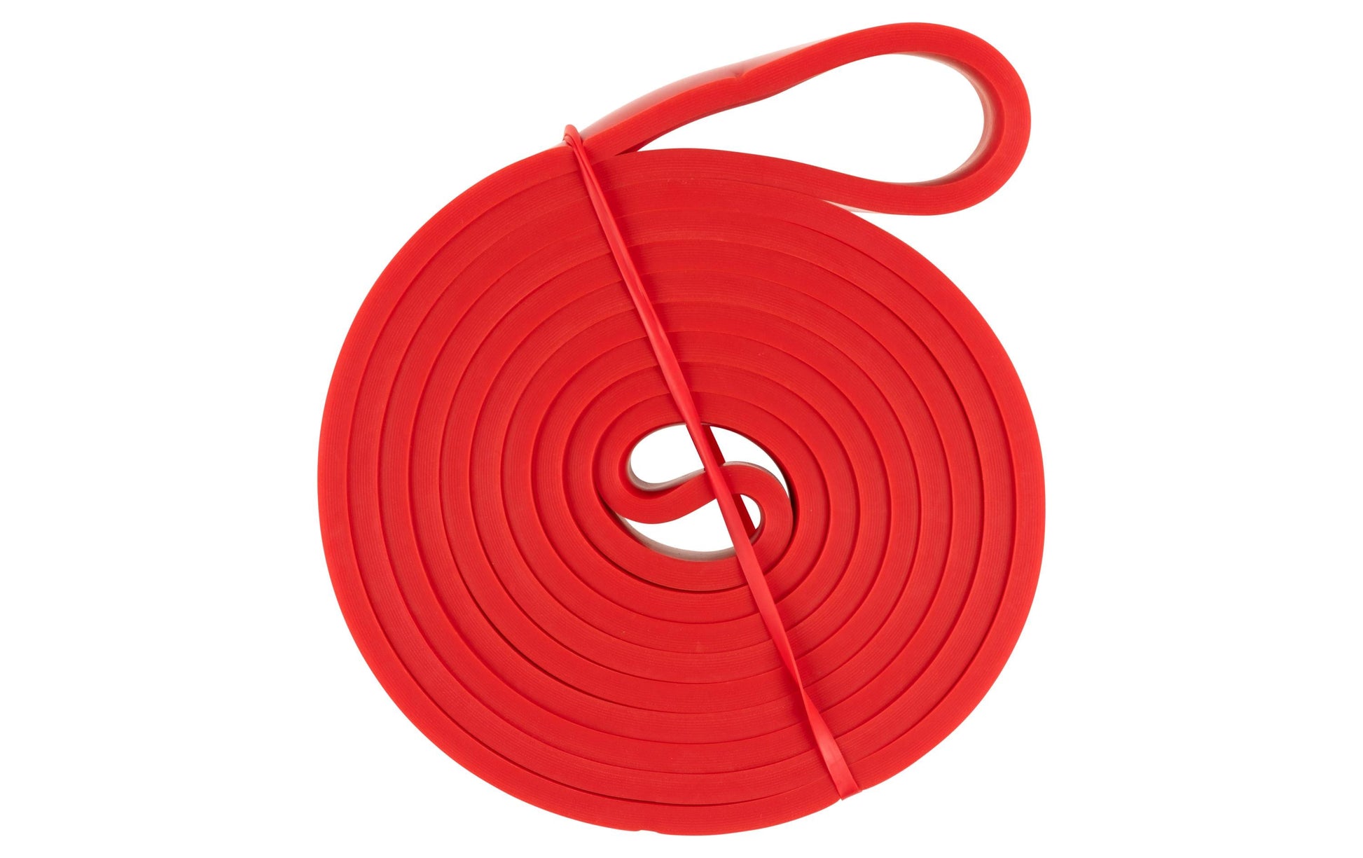 KOOR Fitnessband – sehr schwer, 35–50 kg Widerstand – 208 cm – rot – Latex