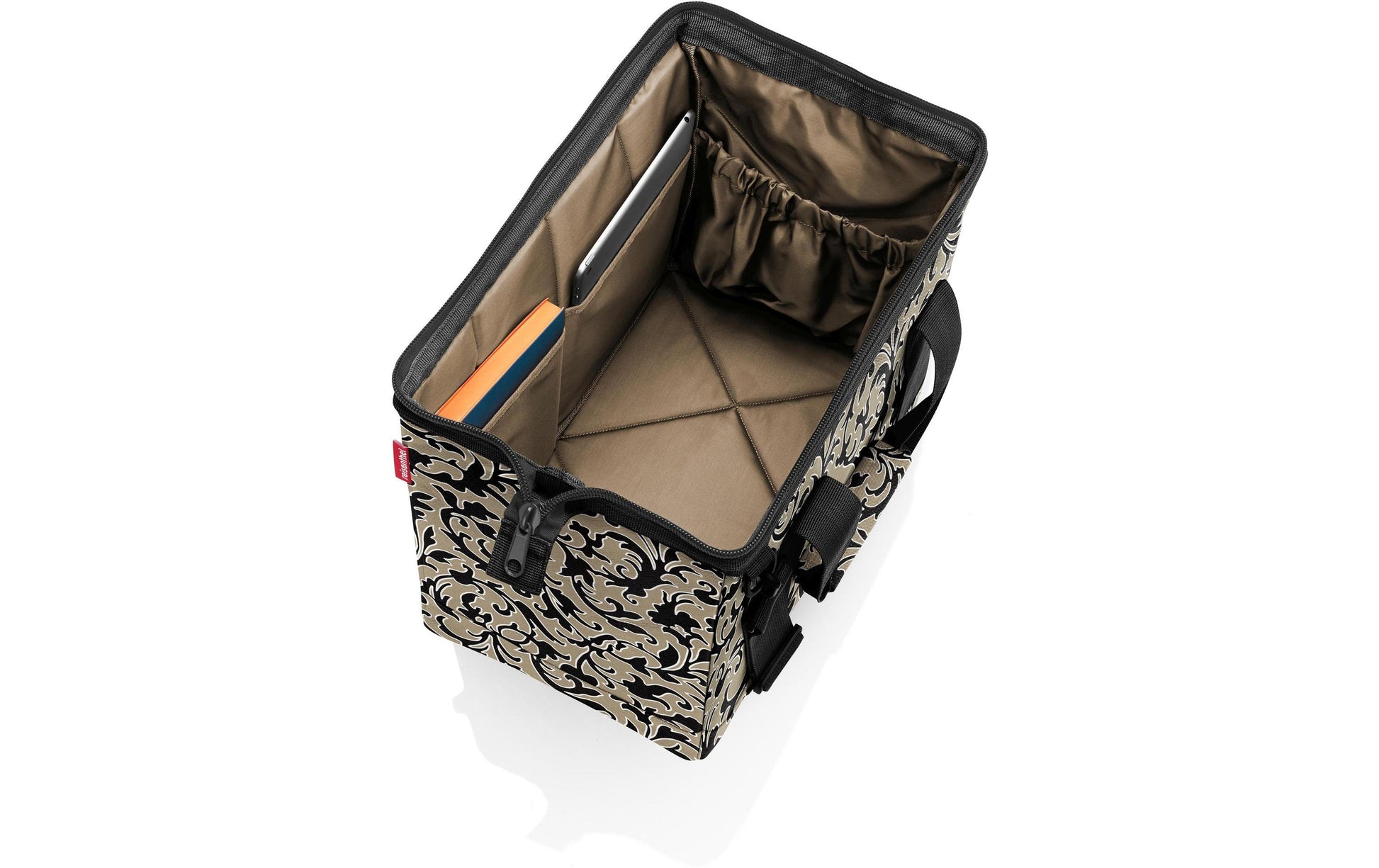 Reisenthel Umhängetasche Allrounder M – 18 l, Polyester, Barock-Marmor