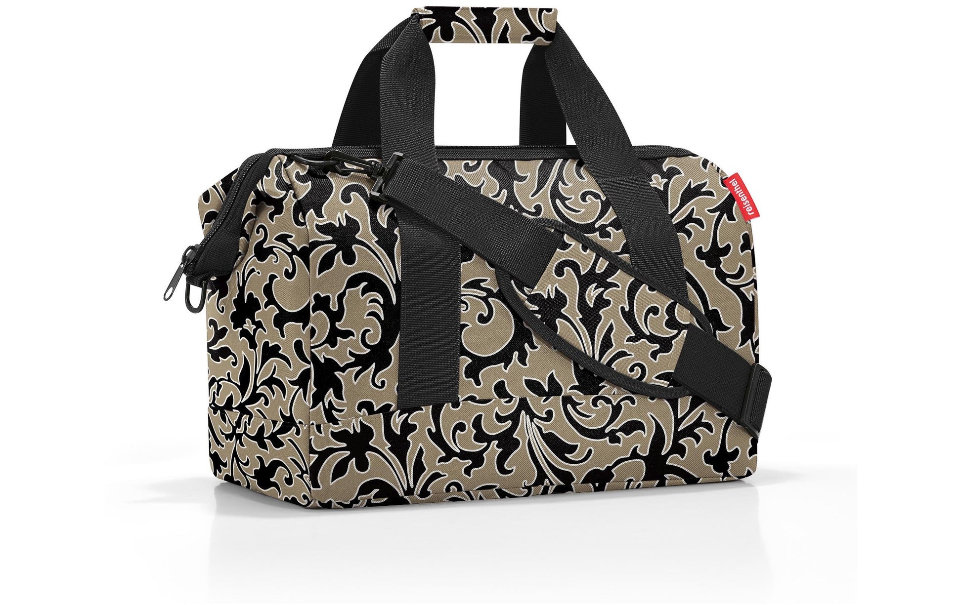 Reisenthel Umhängetasche Allrounder M – 18 l, Polyester, Barock-Marmor