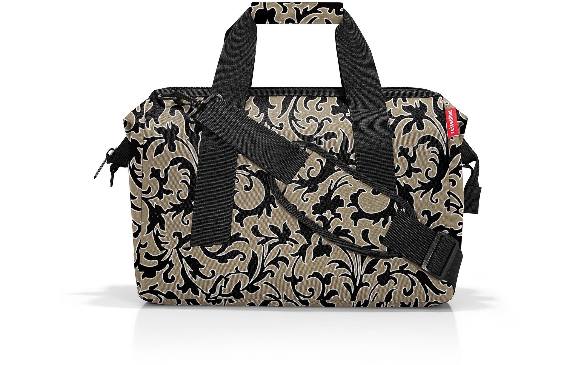 Reisenthel Umhängetasche Allrounder M – 18 l, Polyester, Barock-Marmor