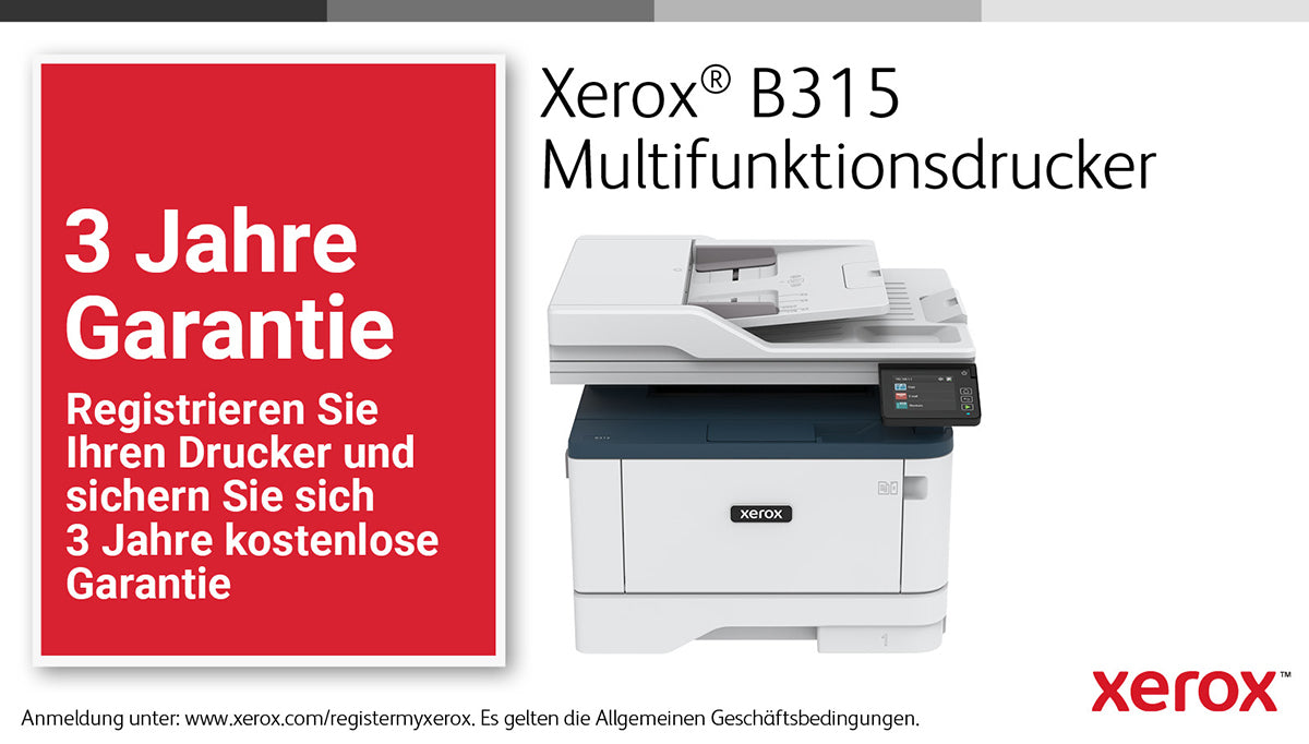 Xerox B315 – S/W Laser-MFP, 3-in-1