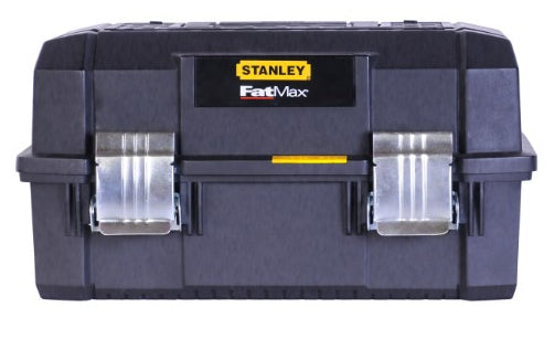 Stanley Fatmax 18 Werkzeugbox – leer, abschliessbar, mit Deckel, schwarz, Kunststoff, B 457 × H 256 × T 310 mm