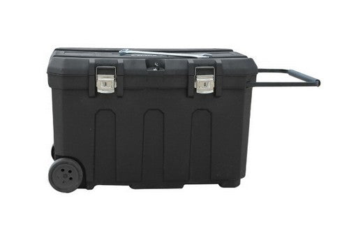 Stanley Werkzeugkasten, 580 × 960 × 590 mm, 190 l, Kunststoff, schwarz, mit Rollen