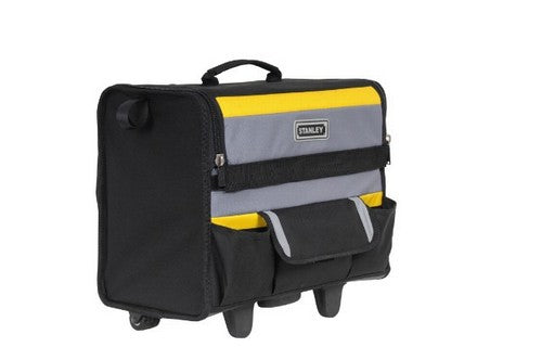 Stanley Werkzeugkasten, 330 × 460 × 450 mm, Kunststoff (Nylon), schwarz, mit Tragegriff, Scharnierdeckel