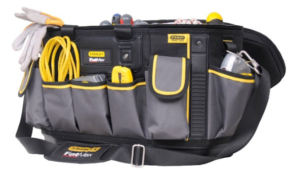 Stanley Werkzeugtasche Fatmax Pro, 310 × 500 × 330 mm, Kunststoff (Nylon), Schwarz, Wasserfest, mit Griff