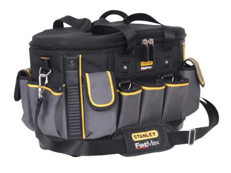 Stanley Werkzeugtasche Fatmax Pro, 310 × 500 × 330 mm, Kunststoff (Nylon), Schwarz, Wasserfest, mit Griff