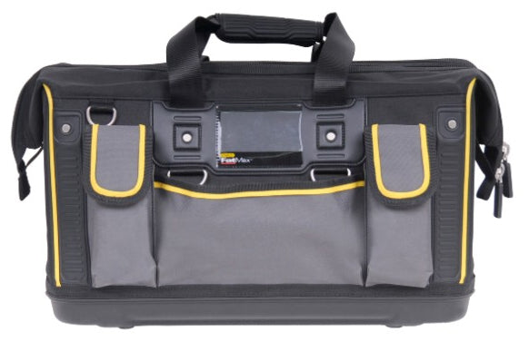 Stanley Werkzeugtasche – wasserfest, mit Tragegriff, schwarz/grau/gelb, Nylon, B 500 × H 290 × T 300 mm