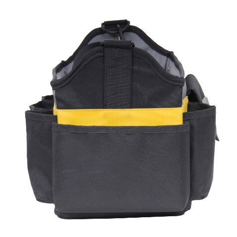 Stanley Werkzeugtasche, Kunststoff (Nylon), Schwarz, Wasserfest, 18 Fächer