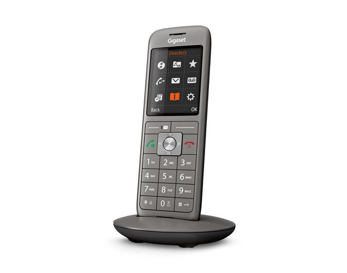 Gigaset CL660 HX – DECT-Telefon mit Basis, 2,4", freisprechen, anthrazit