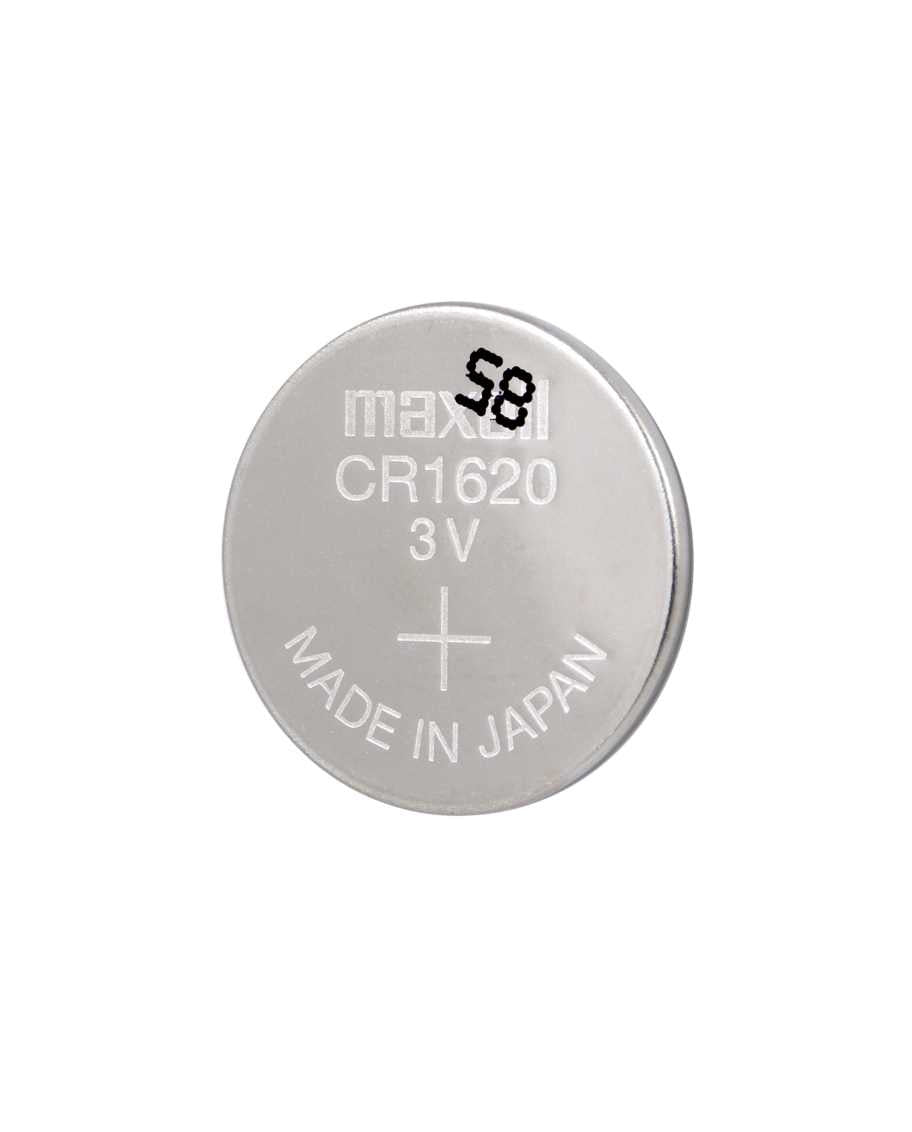 Maxell Knopfzelle CR1620, Lithium-Mangandioxid, 3 V – 1 Stk.