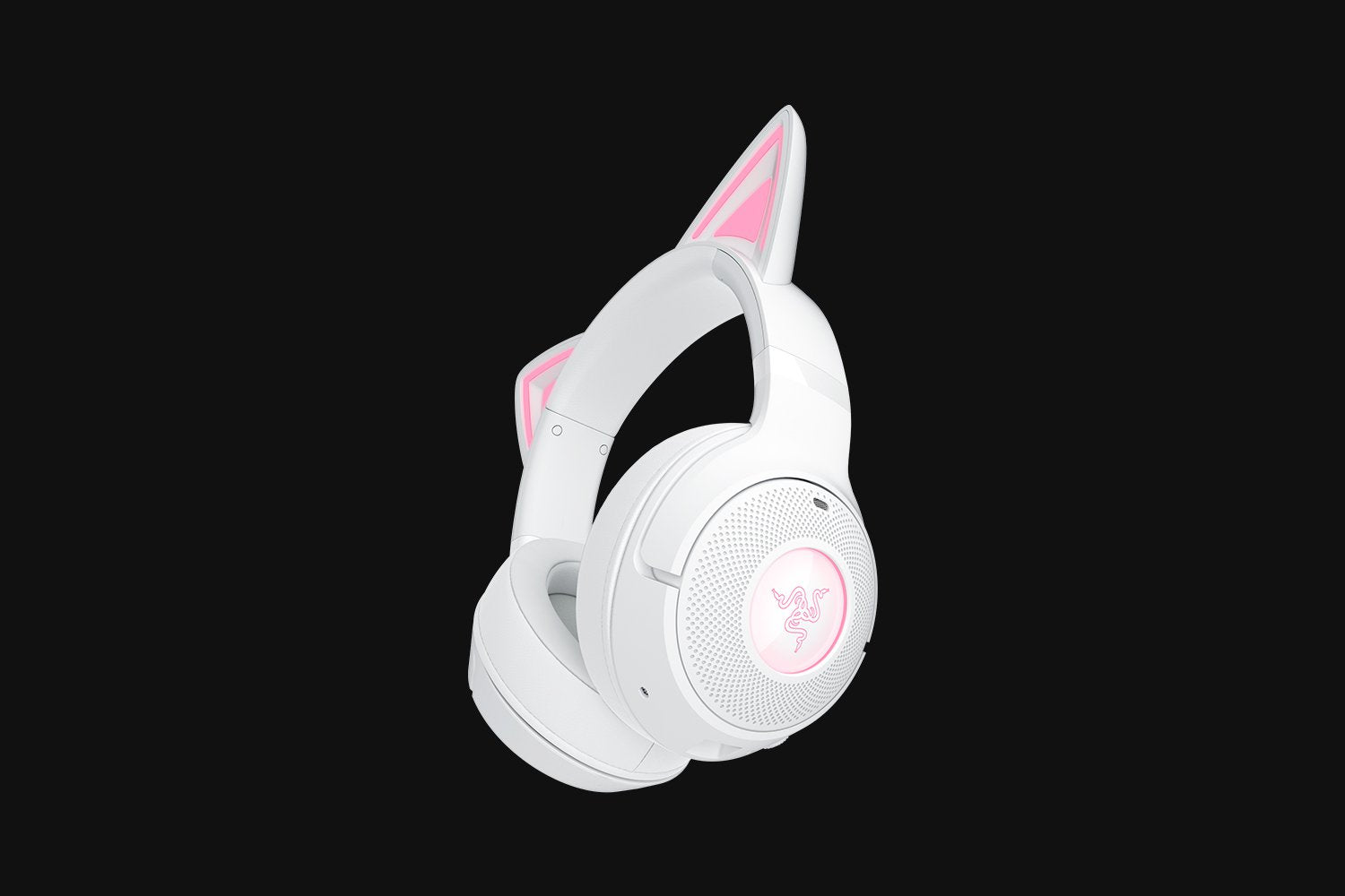 Razer Kraken Kitty BT V2 – Over-Ear Gaming-Headset – Bluetooth – ANC, Surround – Weiss – für Mobile – bis 40 h