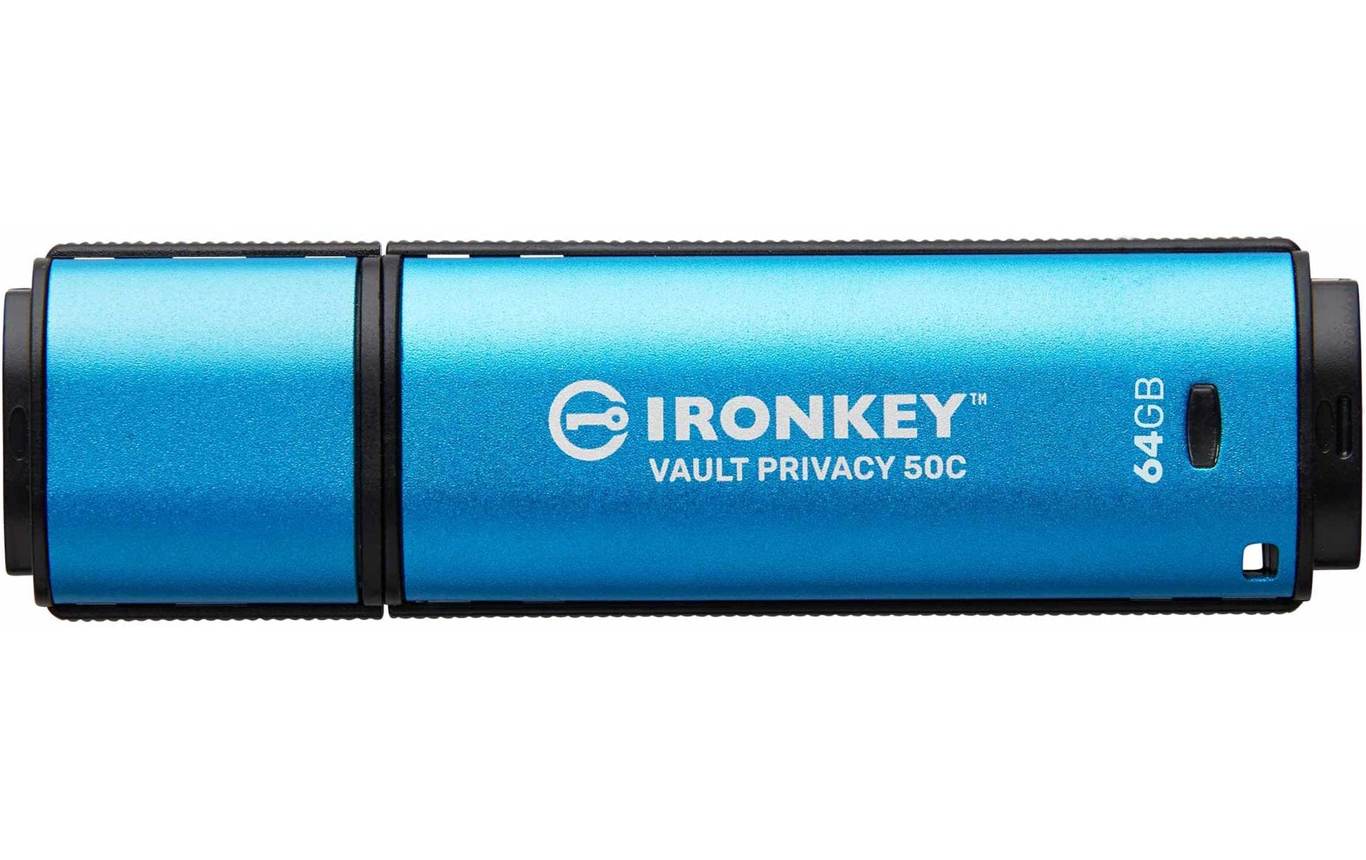 Kingston Technology Kingston IronKey Vault P50C USB-Stick – 64 GB, USB-C, AES-256, FIPS 197