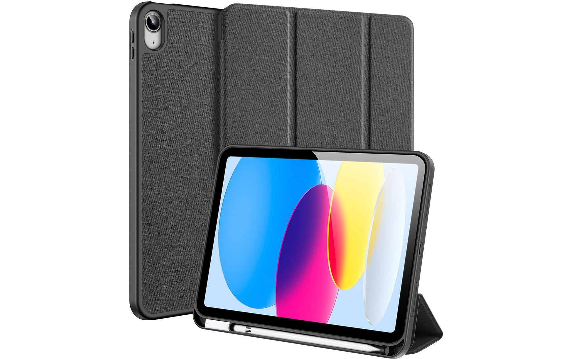 Nevox Tablet-Hülle für iPad 10,9" (10. Gen.) – Schwarz