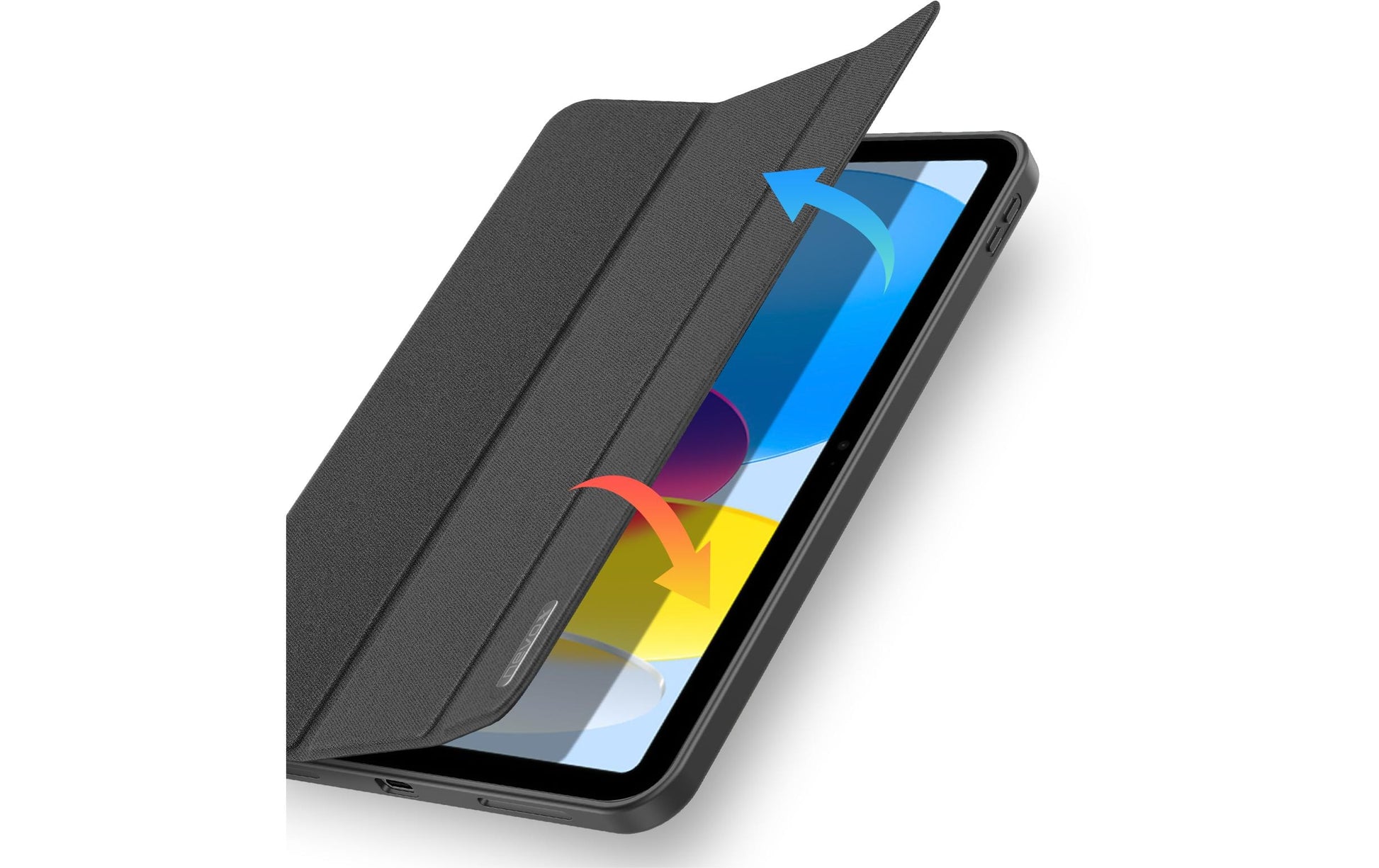 Nevox Tablet-Hülle für iPad 10,9" (10. Gen.) – Schwarz