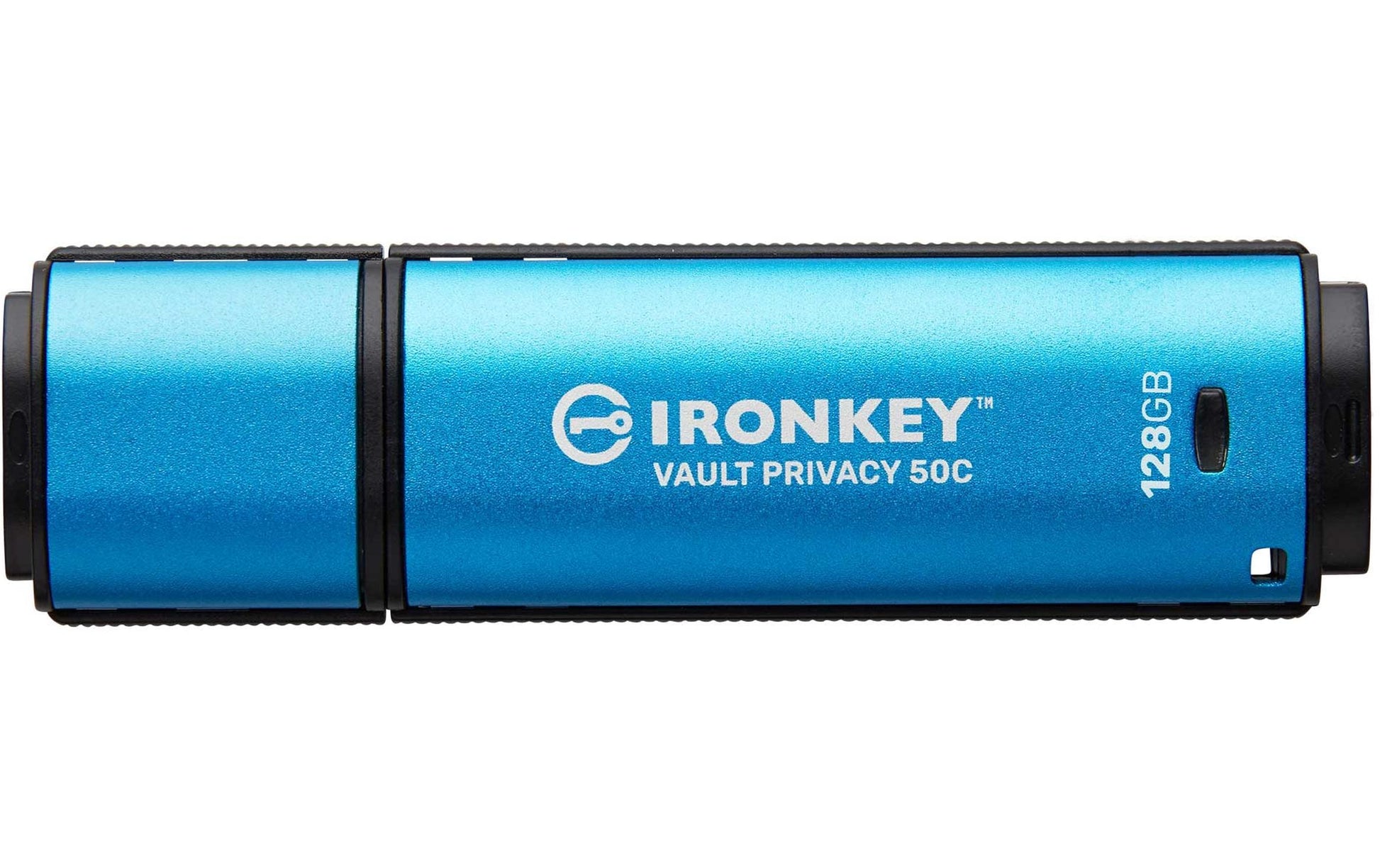 Kingston Technology Kingston IronKey Vault P50C USB-Stick – 128 GB, USB-C, AES-256, FIPS 197
