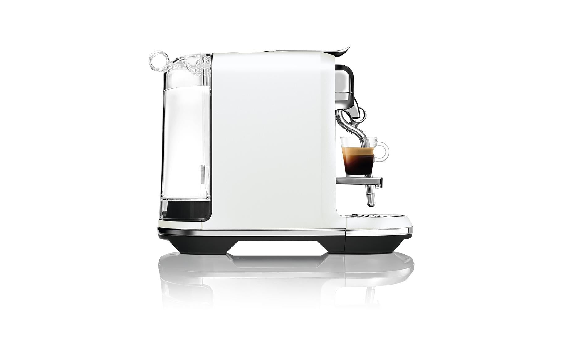 Sage Creatista Plus SNE800SST2QEU1 Kapselmaschine – für Nespresso, 1,5 l, Edelstahl/Weiss