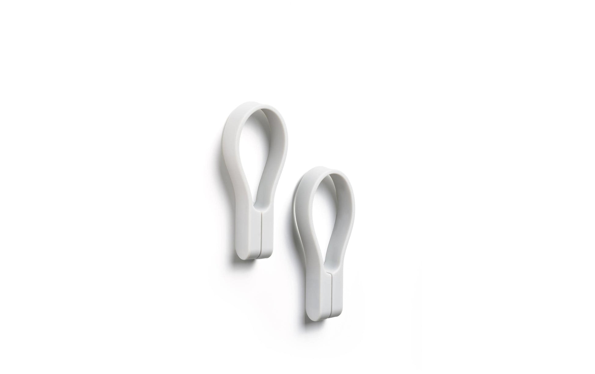 Zone Denmark Zone Handtuchhalter Loop – 5,5×7,8×1,2 cm, Silikon, magnetisch, Hellgrau