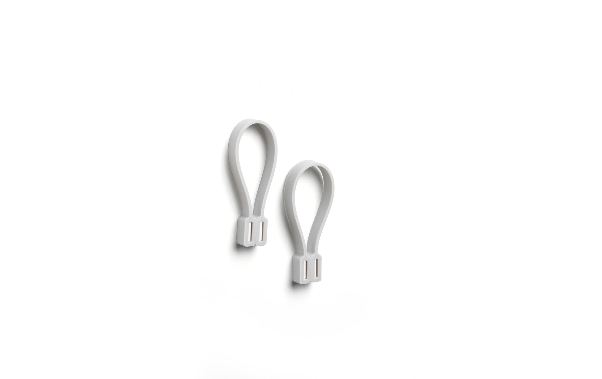 Zone Denmark Zone Handtuchhalter Loop – 5,5×7,8×1,2 cm, Silikon, magnetisch, Hellgrau