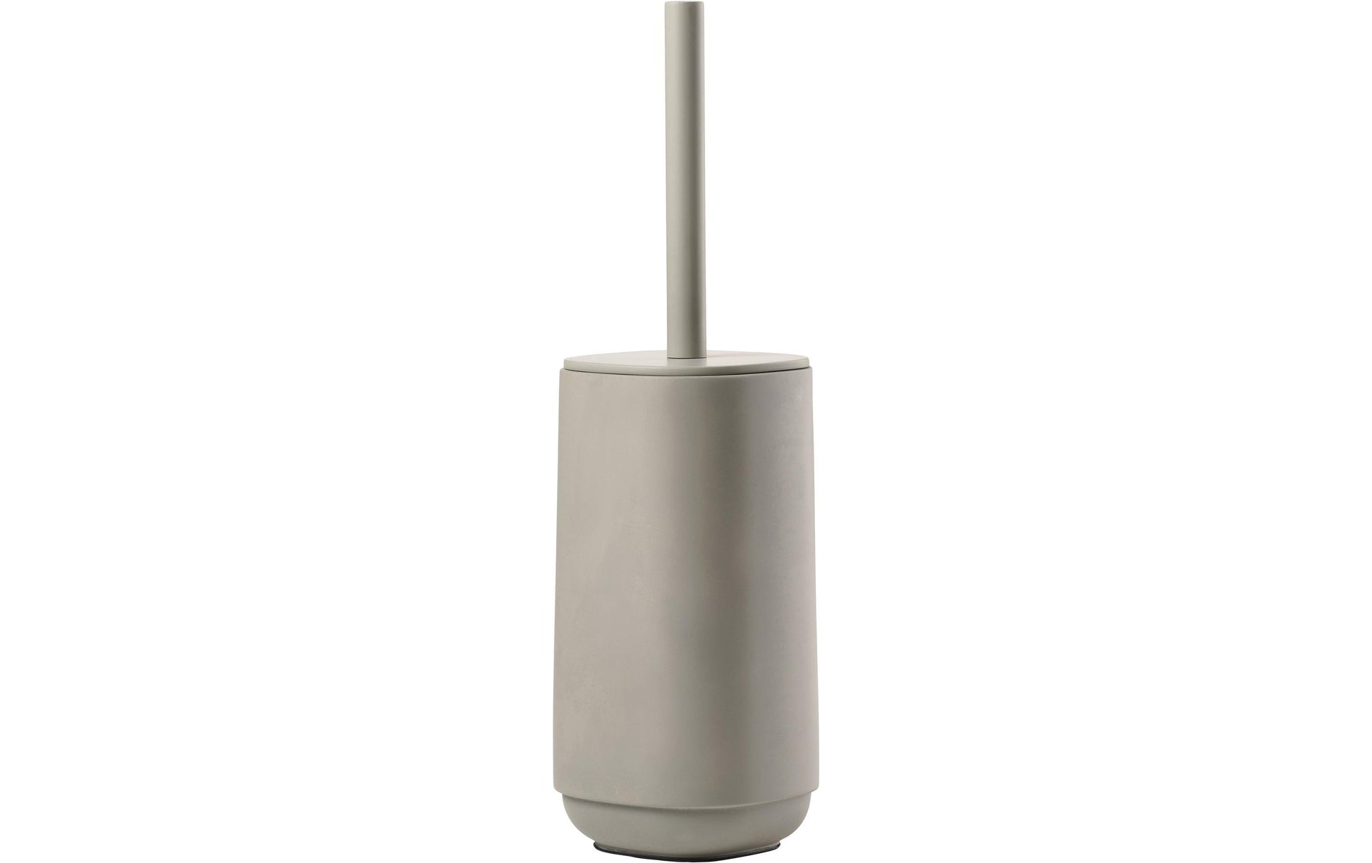 Zone Denmark Time – WC-Bürstenset – Kunststoff (ABS), Beton, betonfarben, H 36 cm, Ø 10,5 cm