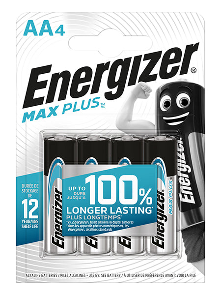 Energizer AA Batterien, Alkaline, 1,5 V – 4 Stk.